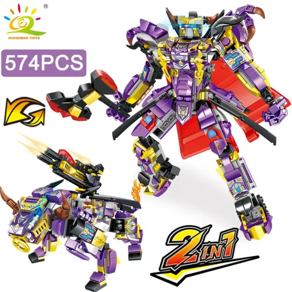 Transformable Robot Building Blocks Set - Image 9