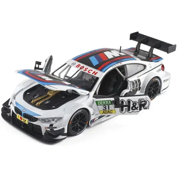 1:24 BMW M4 DTM Alloy Racing Car Model - Image 8