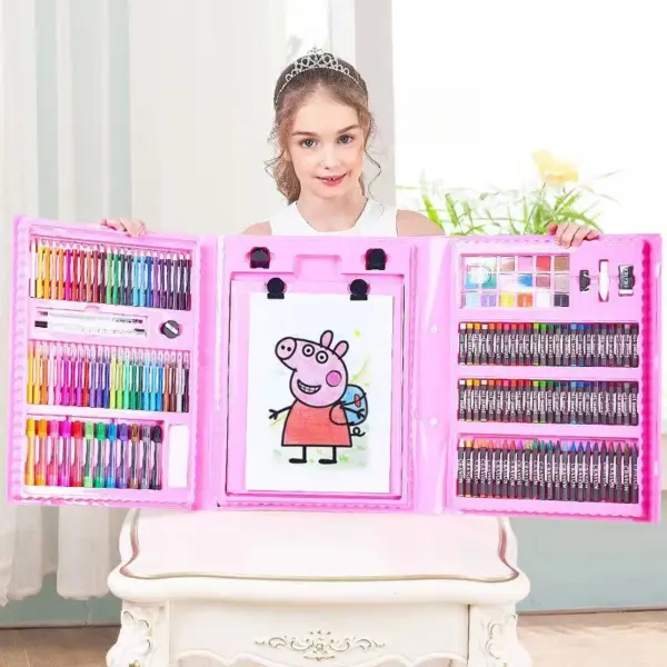 Kids 168/208 PCS Art Coloring Set - Image 5