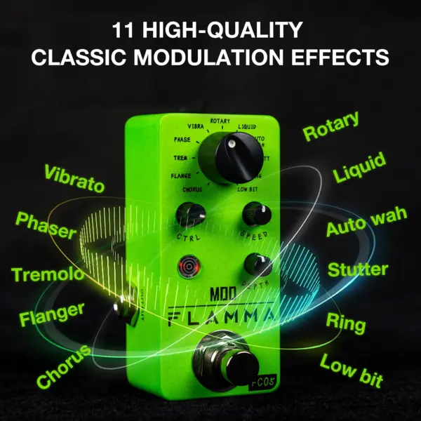 FLAMMA FC05 Multi Effects Modulation Pedal - Image 2