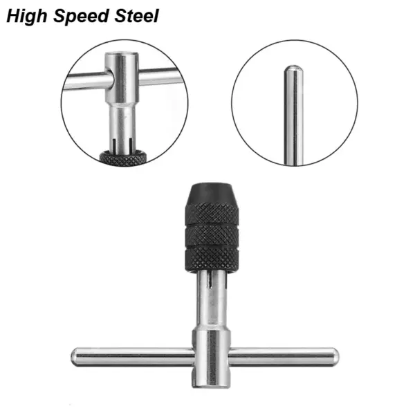 T-Handle Tap Wrench Set for M3 M8 Taps - Image 3
