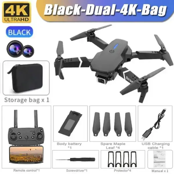 E88Pro Drone 4K Dual Camera with GPS - Image 14