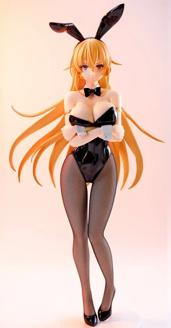 29cm Black Bunny Aoi & White Bunny Natsume Figure - Image 11