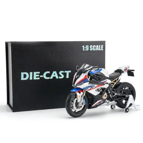 1:9 BMW S1000RR Kawasaki H2R Diecast Model - Image 6