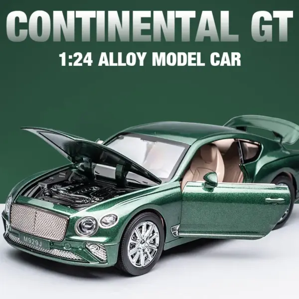 1:24 Continental GT Alloy Model Car - Image 7