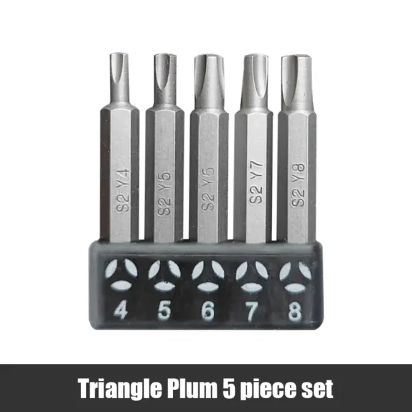 Y U Shaped Magnetic Screwdriver Bit Set 1/4in - Image 10