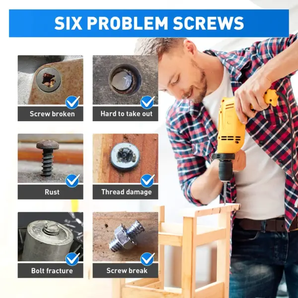 33 in 1 Damaged Screw Extractor Set - Image 2