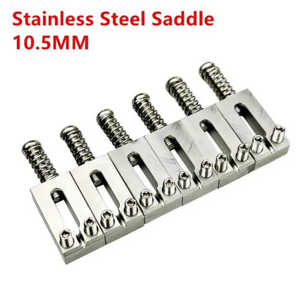 Stainless Steel Tremolo Bridge Saddles for Guitars - Image 10