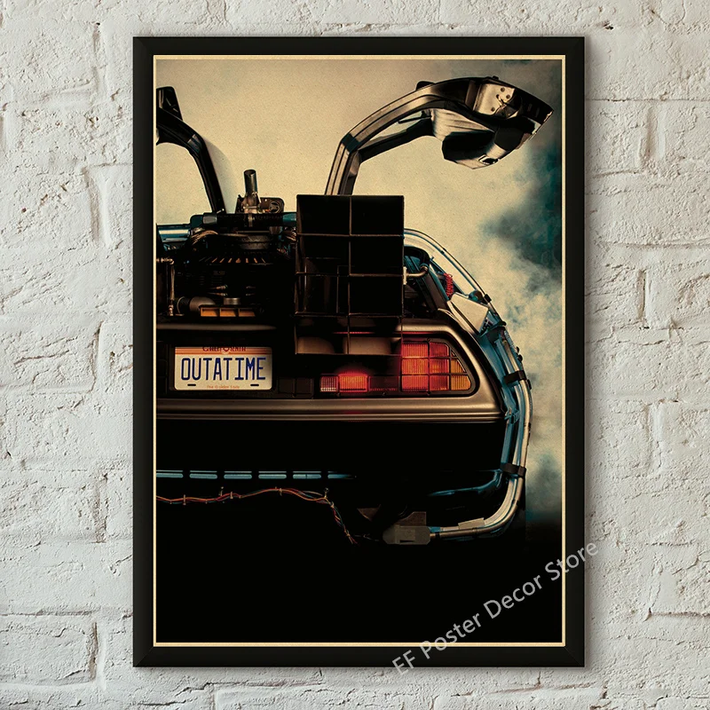 Vintage Back To The Future Movie Poster Print 5 Vintage Back To The Future Movie Poster Print - Image 5