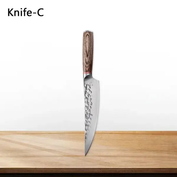 Professional Stainless Steel Kitchen Knife Set - Image 7