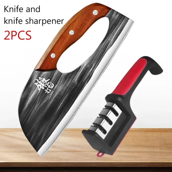 Professional Stainless Steel Kitchen Knives Set - Image 7