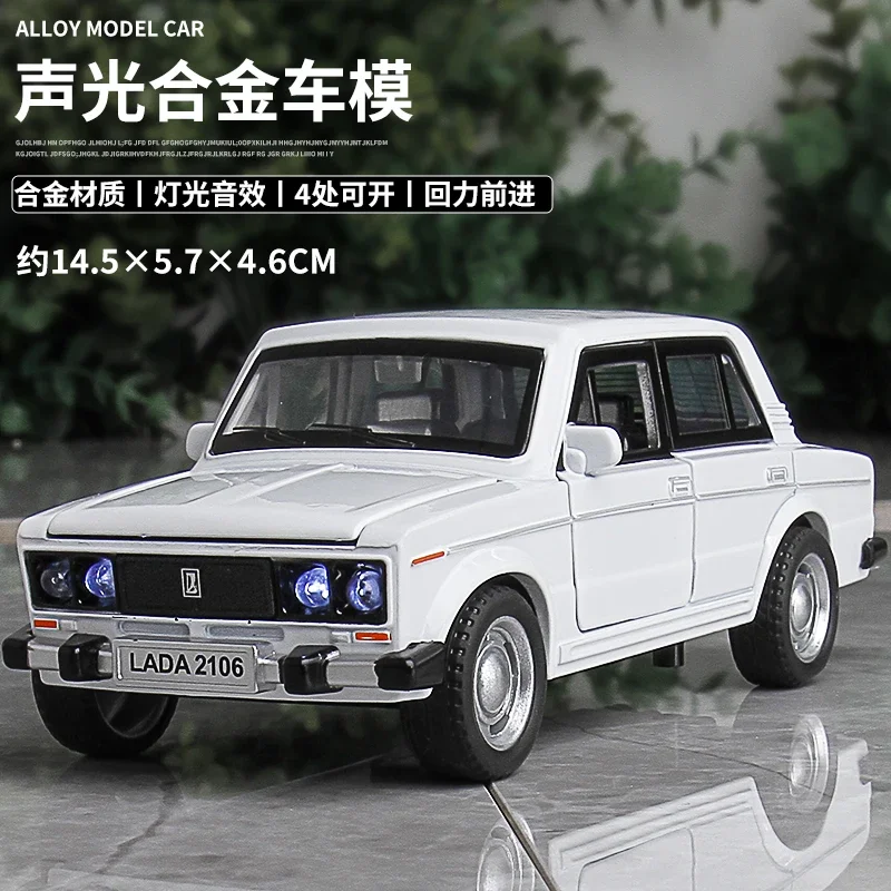 1:32 Diecast LADA 2106 Classic Car Model 9 1:32 Diecast LADA 2106 Classic Car Model - Image 9