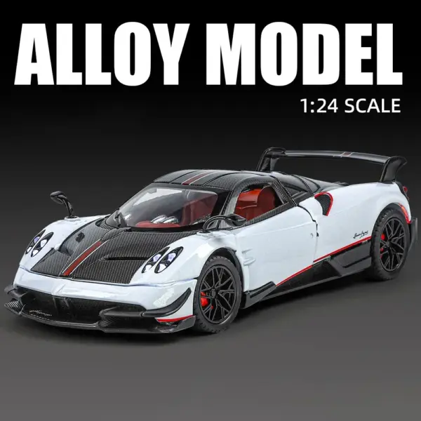 1:24 Pagani Huayra BC Alloy Model Car - Image 9