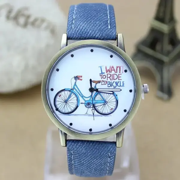 Fashion Bicycle Women Quartz Watch Model xcbjoil2k9 - Image 8