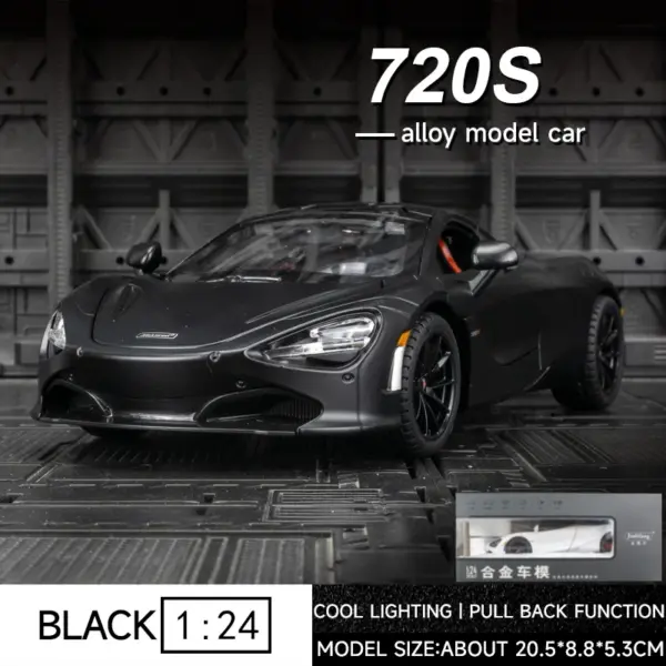 1:24 McLaren 720S Diecast Alloy Model Car - Image 10