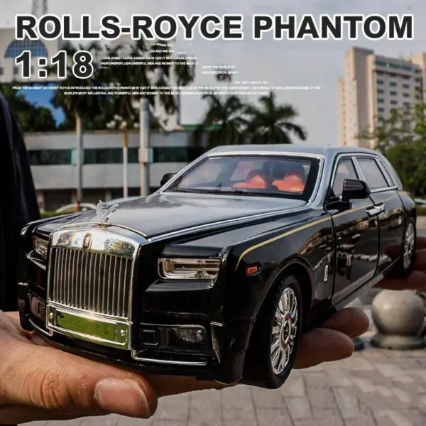 1:18 Rolls Royce Phantom Diecast Model Car