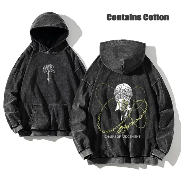 Anime Hunter X Hunter Printed Hoodies for Men - Image 4