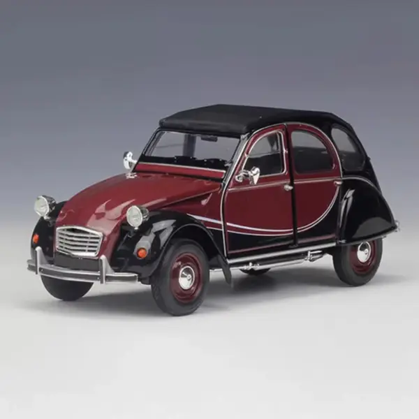 Diecast 1:24 Scale 2CV 6 Charleston Car - Image 2