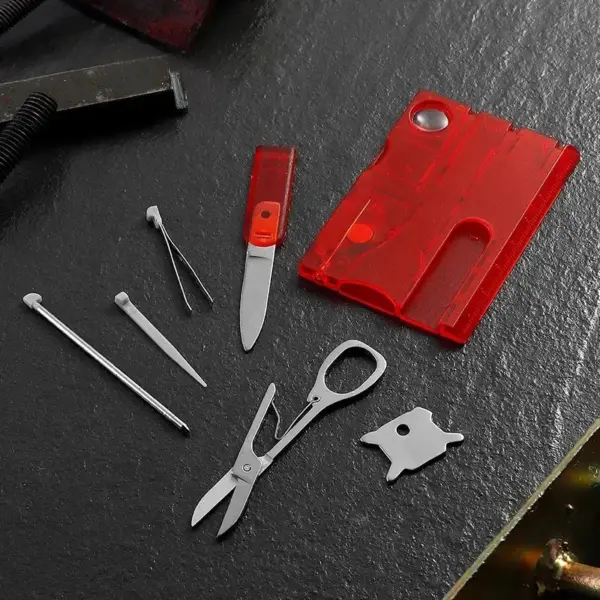 Portable Multi Tool Card for Outdoor Use