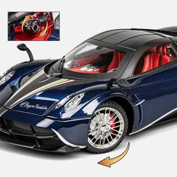 1:18 Pagani Huayra Alloy Racing Car Model - Image 4