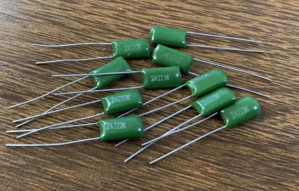 10pcs 0.022UF Mylar Film Capacitors 100V/DC - Image 3