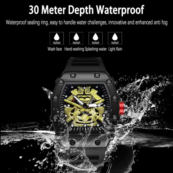UTHAI BK138 Men's Waterproof Quartz Watch - Image 5