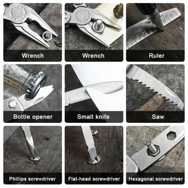 Mini Portable Multi-Functional Camping Pliers - Image 5