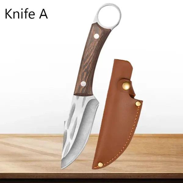 Stainless Steel Handmade Boning Kitchen Knife - Image 9