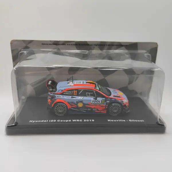 1:43 Scale Diecast Alloy Hyundai I20 WRC Model - Image 7