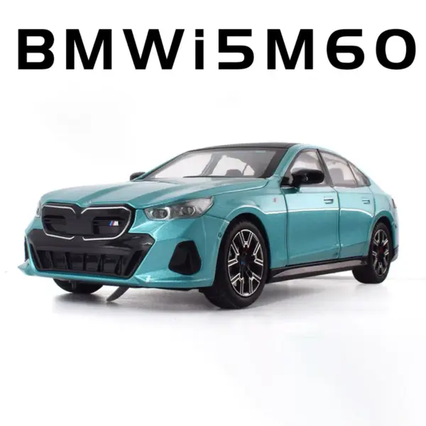 1:24 BMW I5 M60 Diecast Alloy Model Car - Image 11