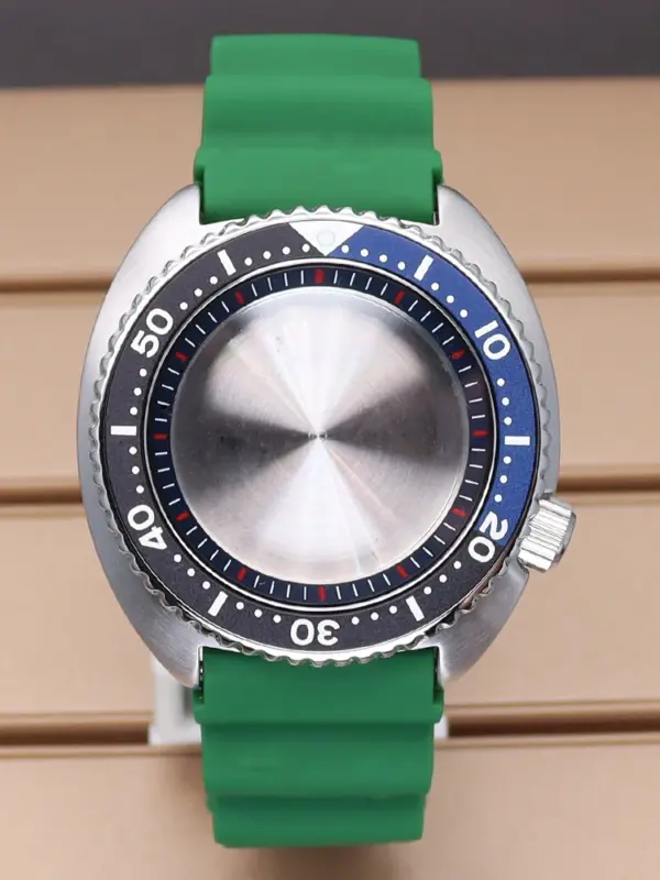 45mm Silver SKX Watch Case for Seiko NH35/NH36 - Image 40