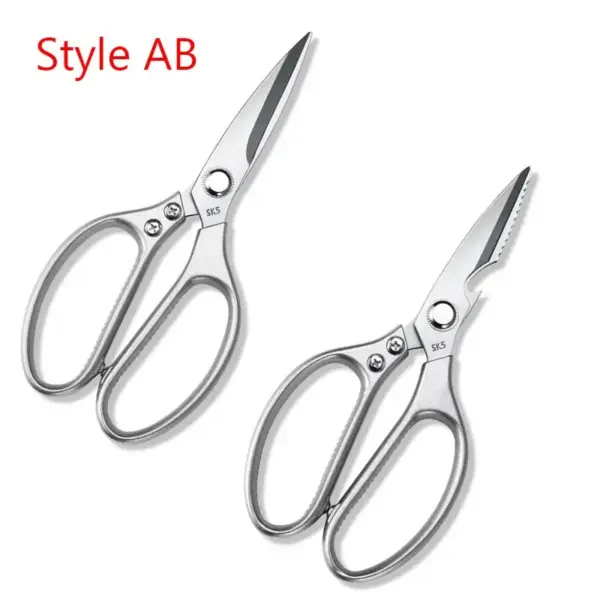 Stainless Steel Poultry Shears Kitchen Scissors - Image 9