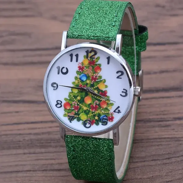 Women's Quartz Watch with Leather Strap - Image 3