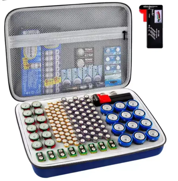 Battery Organizer Case for AA AAA 9V C D - Image 11