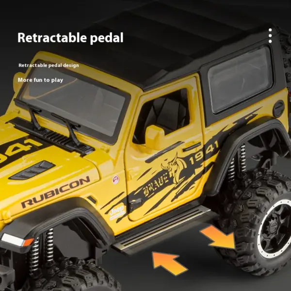 1:32 Scale Rubicon Alloy Car Model - Image 5