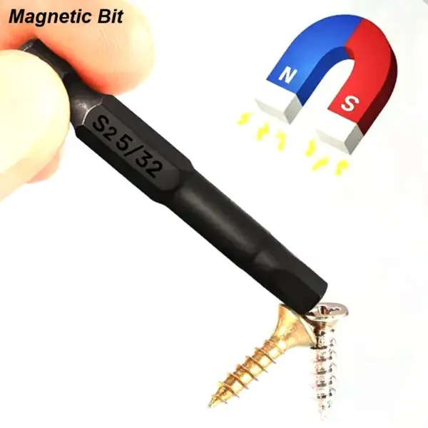 Hex Head Allen Wrench Drill Bit Set 1/4in - Image 3
