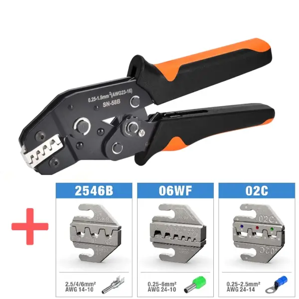 SN-58B Multifunctional Wire Crimping Tool Set - Image 12