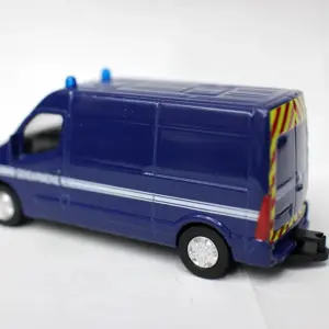 Diecast Gendarmerie Van Model 1/64 Scale 10 S0a1ac75add48405690c944f411efa115d