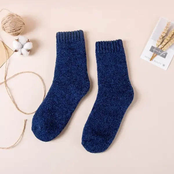 3 Pairs Men's Thick Merino Wool Socks - Image 7