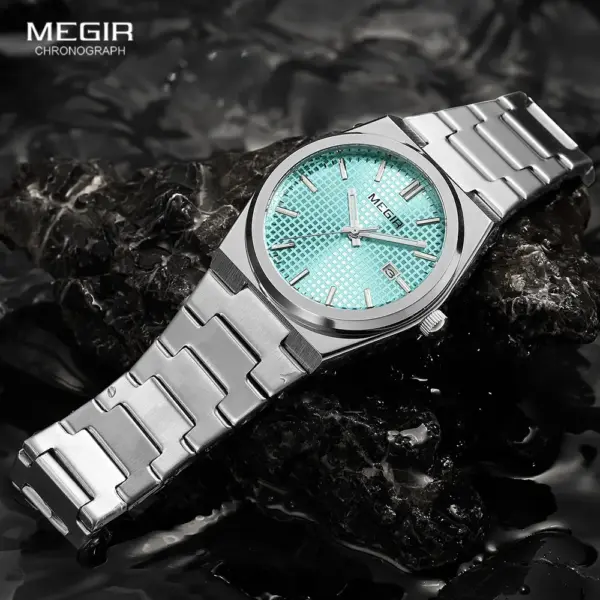 MEGIR MS1086G-2 Analog Quartz Men's Watch - Image 3