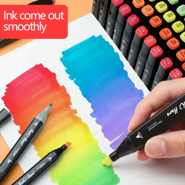 168 Colored Marker Pens Art Set - Image 6
