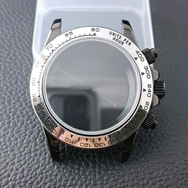 39.3mm Stainless Steel Watch Case for VK63 - Image 32