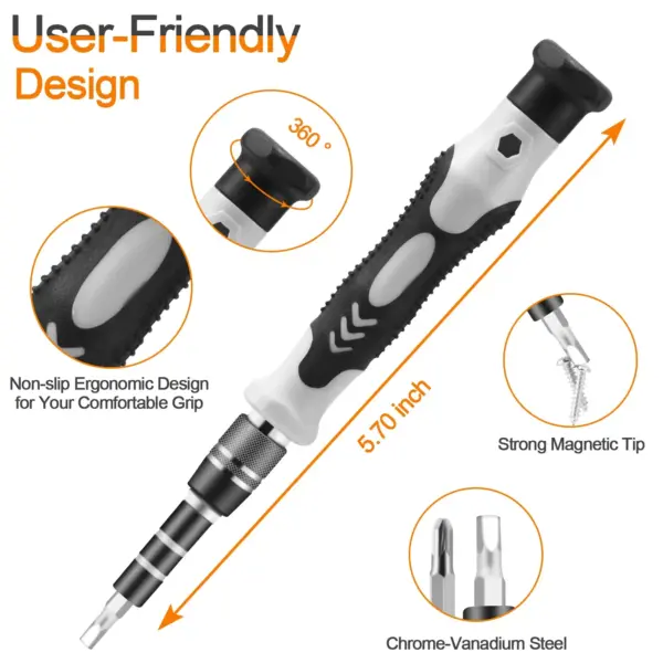 115-in-1 Magnetic Precision Screwdriver Set - Image 5