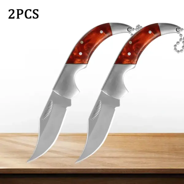 Folding Stainless Steel Mini Kitchen Knife - Image 9