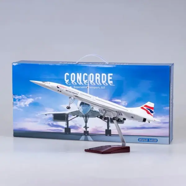 1:125 Scale British Airways Concorde Model - Image 8