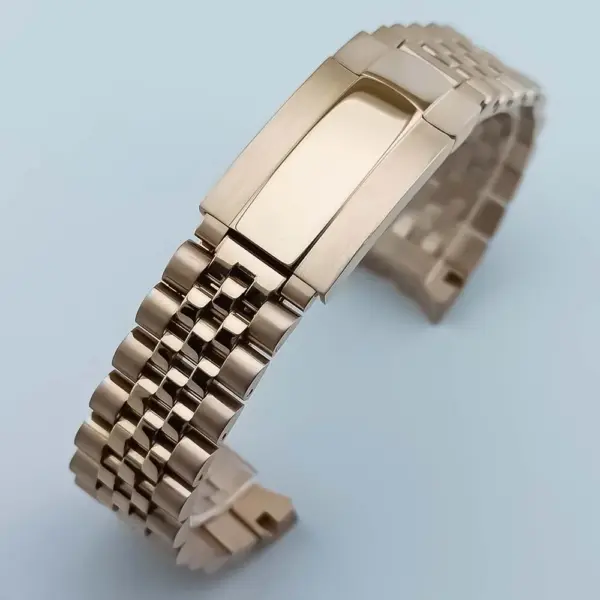 20mm Luxury Solid Stainless Steel Watch Band - Image 2