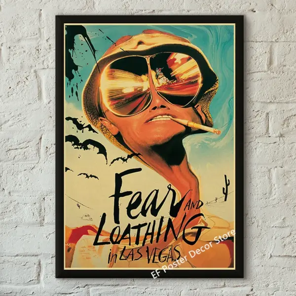 Vintage Movie Poster Canvas Print A4 A3 Sizes - Image 37