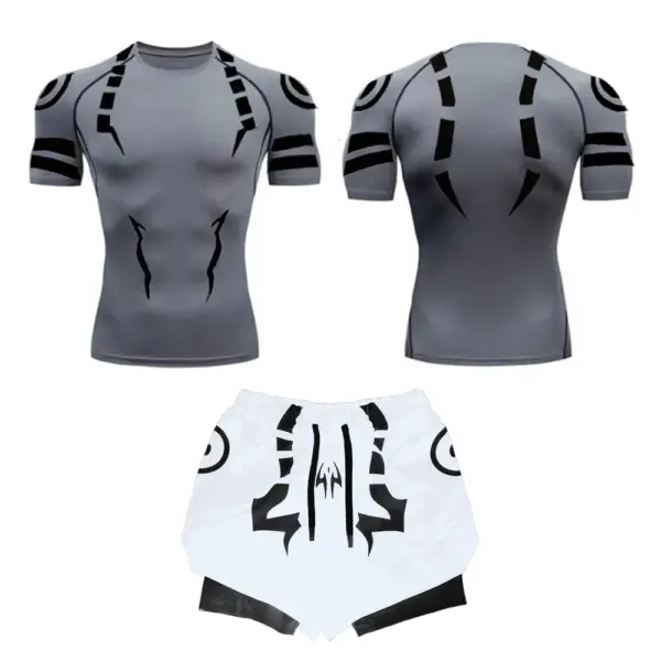 Jujutsu Kaisen Men's Compression Workout Set - Image 4