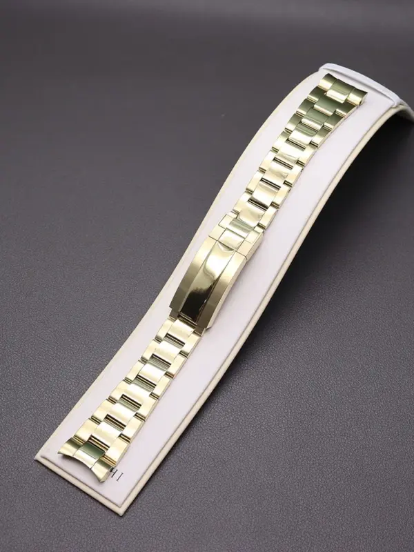 20mm Stainless Steel Watch Strap with Clasp - Image 9