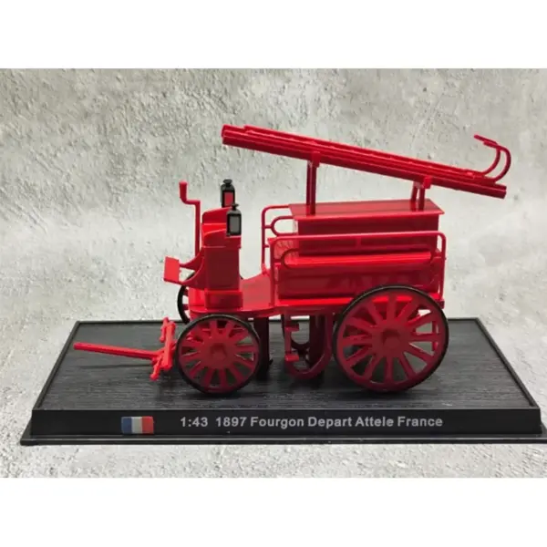 1897 Fourgon Diecast Fire Engine Model 1:43 - Image 2
